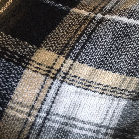New! Plaid Blanket Scarf - Picture 3 of 3